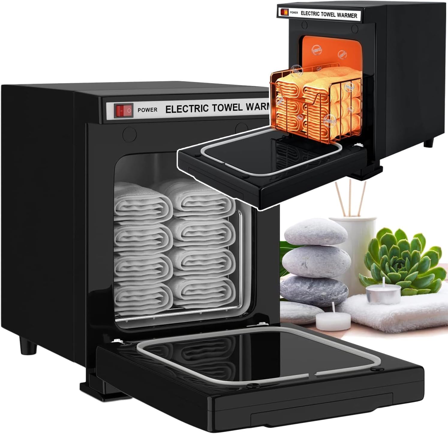 JXSDLIY】5L タオルウォーマー uv 高速加熱 ブラック